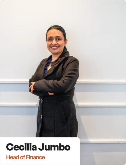 Imagen de Cecilia Jumbo Head of Finance